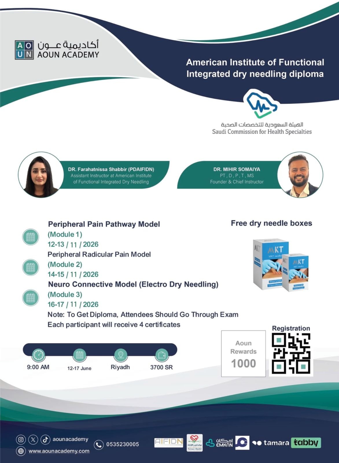 Functional Integrated dry needling diploma