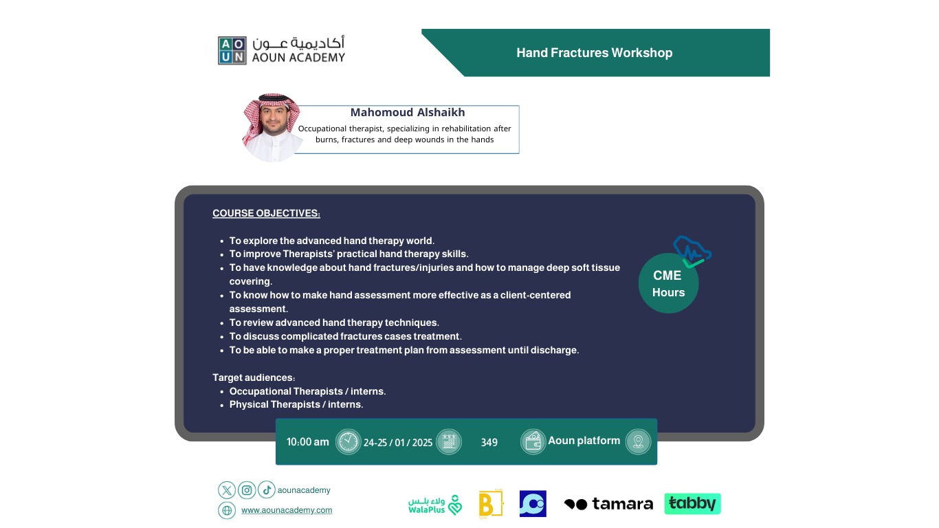 Hand Fractures Workshop