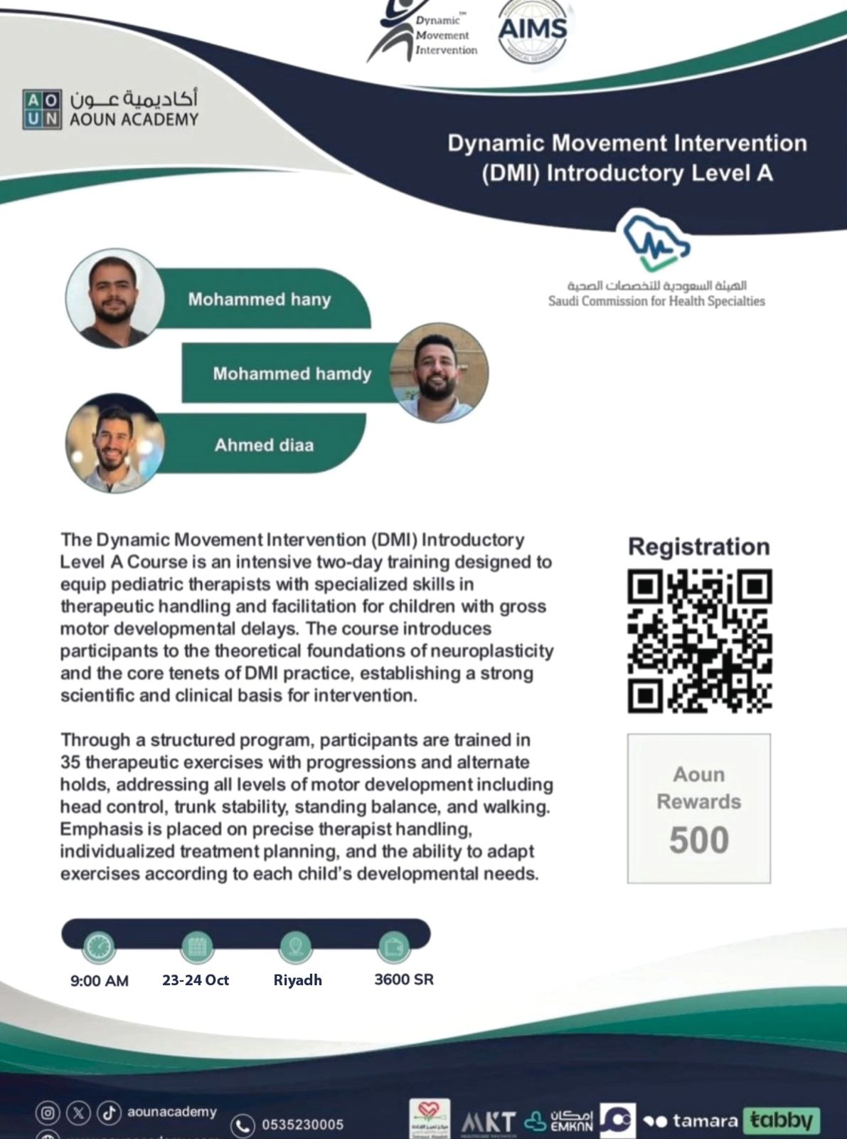 Dynamic Movement Intervention (DI) Introductory Level A